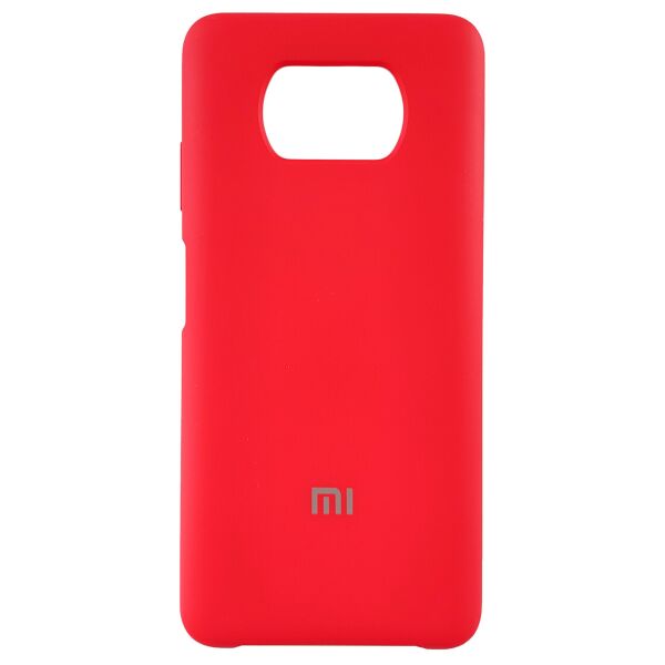 

Чехол Silicone Case для Poco X3 / X3 NFC / X3 Pro Red