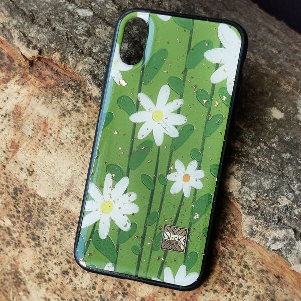 

Чехол Epoxy Case для Apple iPhone X / XS Chamomile