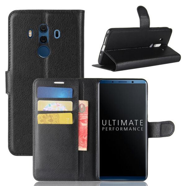 

Чехол-книжка Litchie Wallet для Huawei Mate 10 Pro Черный