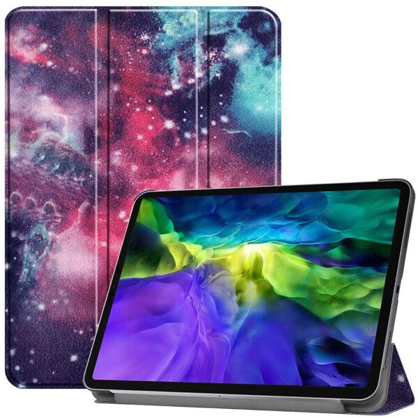 

Чехол-книжка Colored Cover для Apple iPad Pro 11" 2018 / 2020 (Wake / Sleep) Milky Way