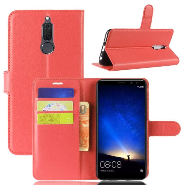 

Чехол-книжка Litchie Wallet для Huawei Mate 10 Lite Красный