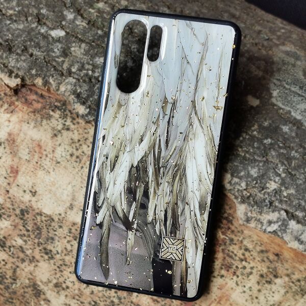 

Чехол Epoxy Case для Huawei P30 Pro Angels Feather
