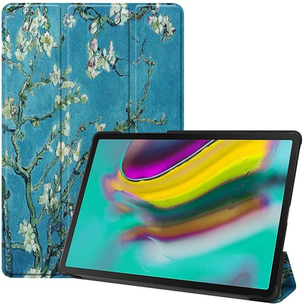 

Чехол-книжка Colored Cover для Samsung Galaxy Tab S5E 10.5 T720 / T725 (Wake / Sleep) Blossom