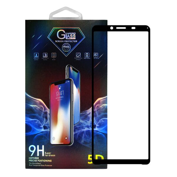 

Защитное стекло Premium Glass 5D Full Glue для Sony Xperia 10 II Black
