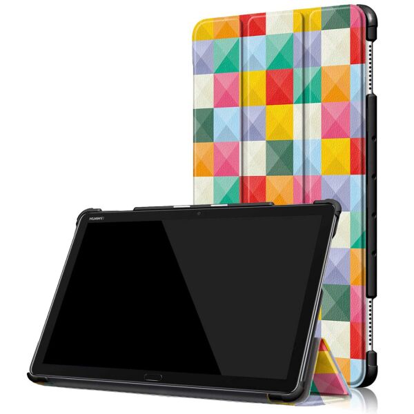 

Чехол-книжка Colored Cover для Huawei MediaPad M5 Lite 10.1 Cubes