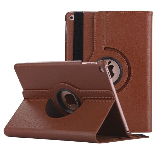 

Чехол-книжка Rotating Case для Apple iPad 5 2017 / iPad 6 2018 (Wake / Sleep) Brown