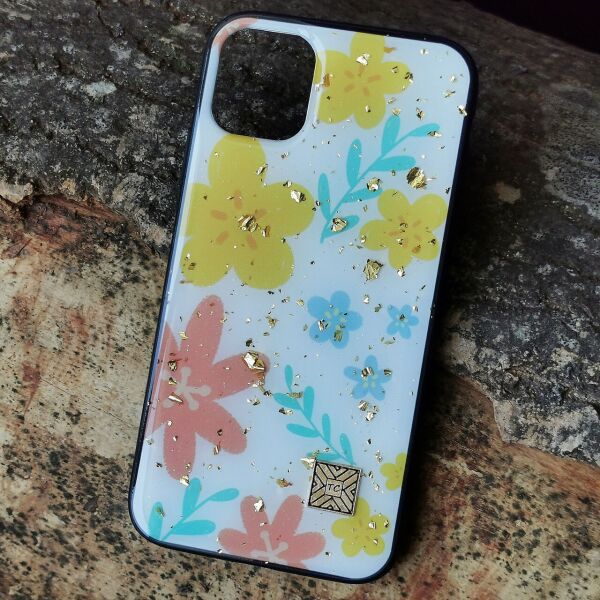 

Чехол Epoxy Case для Apple iPhone 11 Pro Max Yellow Flowers