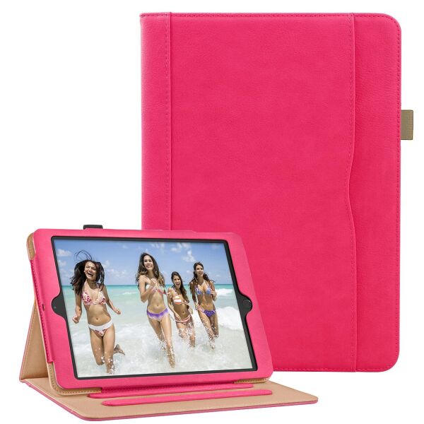 

Чехол Leather Case для Apple iPad Air / Air 2 9.7 (Wake / Sleep) Rose