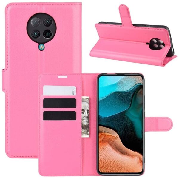 

Чехол-книжка Litchie Wallet для Poco F2 Pro / Redmi K30 Pro Rose