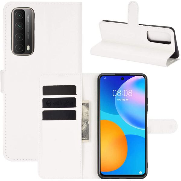 Чехол-книжка Litchie Wallet для Huawei P Smart 2021 White