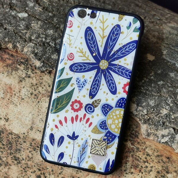 

Чехол Epoxy Case для Apple iPhone 6 / 6S Blue Flowers