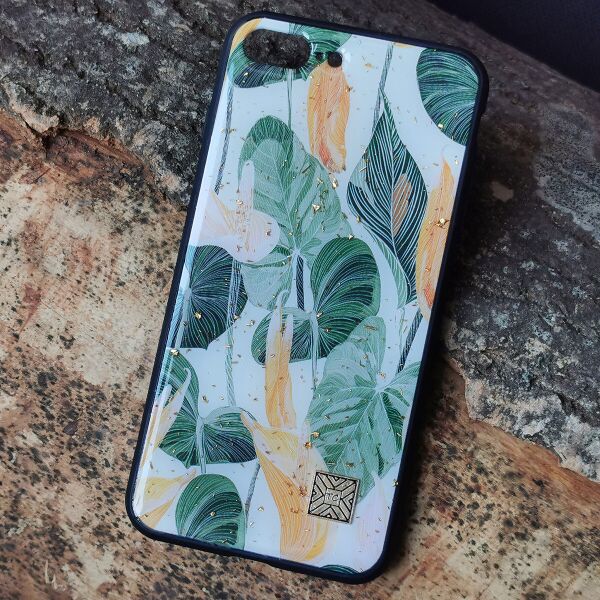 

Чехол Epoxy Case для Apple iPhone 7 Plus / 8 Plus Green Leaves