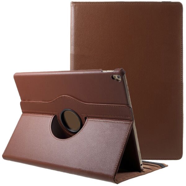 

Чехол-книжка Rotating Case для Apple iPad Pro 12.9 2015 / 2017 (Wake / Sleep) Brown