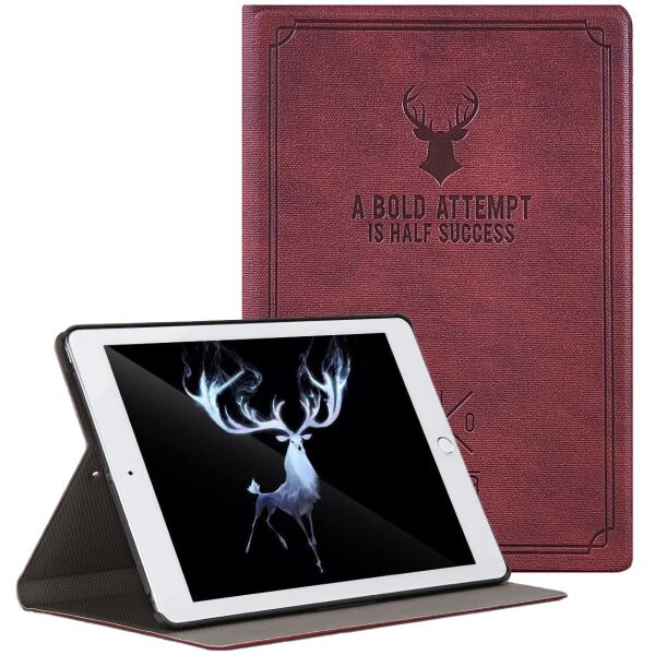 

Чехол-книжка Deer Case для Apple iPad Air 10.5 / iPad Pro 10.5 (Wake / Sleep) Wine Red