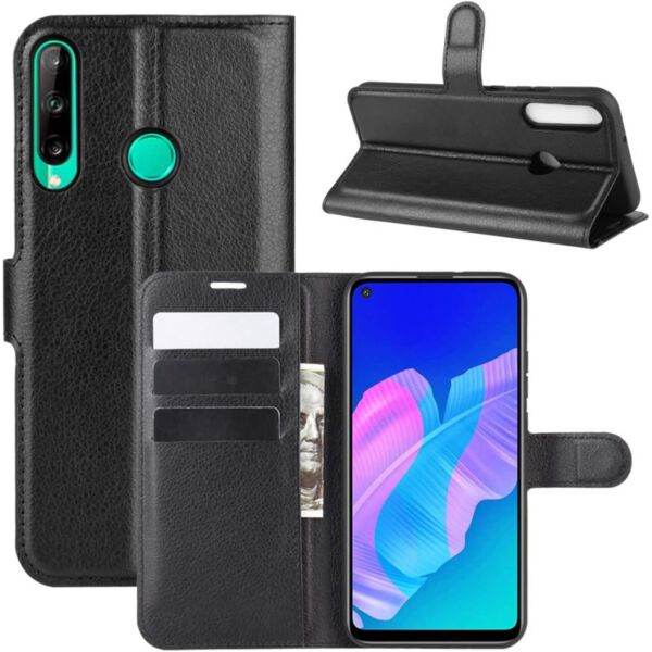 

Чехол-книжка Litchie Wallet для Huawei P40 Lite E Black