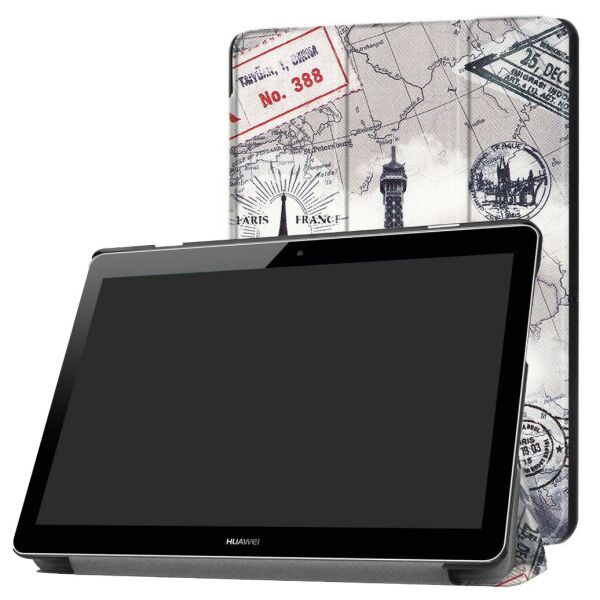 

Чехол-книжка Colored Cover для Huawei MediaPad T3 10 Eiffel Tower