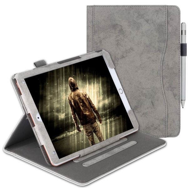 

Чехол Leather Case для iPad 7 2019 / iPad 8 2020 10.2 (Wake / Sleep) Grey