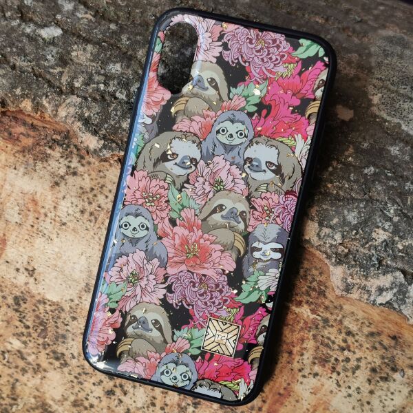 

Чехол Epoxy Case для Apple iPhone XS Max Sloths