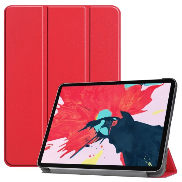 

Чехол Smart Cover для Apple iPad Pro 11" 2018 / 2020 (Wake / Sleep) Red