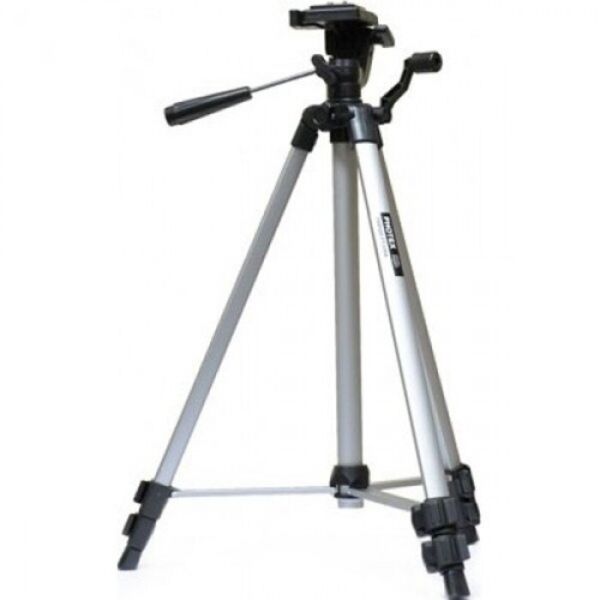 

Штатив для фотоаппарата трипод 330A серебряный + чехол