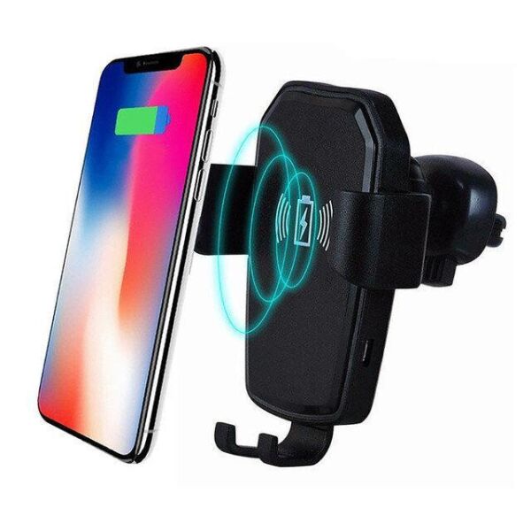 

Автодержатель с беспроводной зарядкой CAR CHARGER K81 Pro Универсальный для смартфона 10 W Black