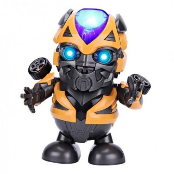 

Робот с музыкальный BO4 Robot Bumblebee Dance Hero Танцующий "Робот Бамблби" Интерактивная светящияся игрушка