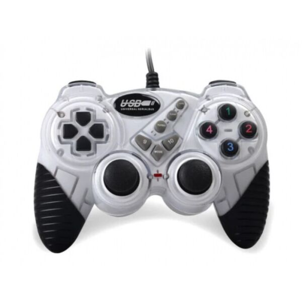 

Игровой компьютерный джойстик PC Double shok 2 DJ-FHJ906 Белый