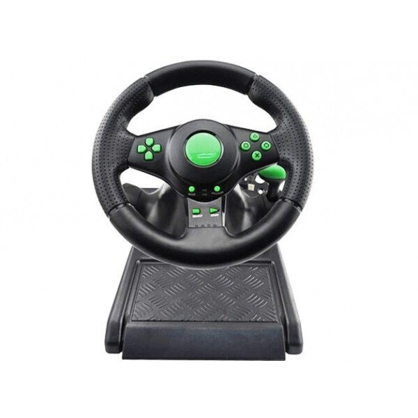 

Игровой руль с педалями Ipega 3в1 Vibration Steering Wheel для PS3/PS2/PC