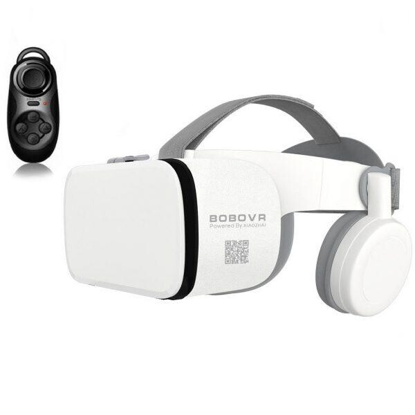 

Очки виртуальной реальности BOBO VR Z6 Plus с беспроводными наушниками + пульт в подарок