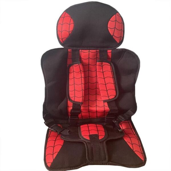 

Детское автокресло WOW "Spiderman" Lux бескаркасное с подголовником кресло для детей в авто от 9-36 кг Red