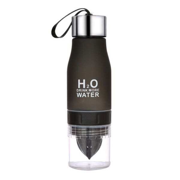

Бутылка для воды + Соковыжималка H2O FRESH 650 мл Черная