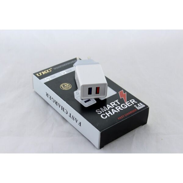 

Сетевое зарядное устройство UKC Fast Charge AR 001 c 2 USB портами