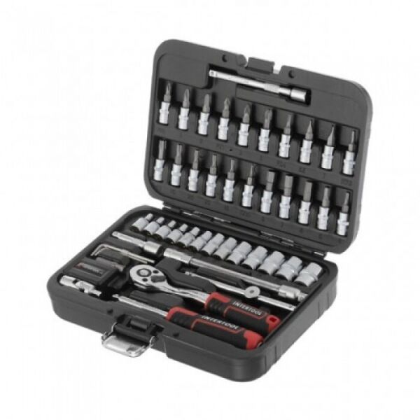 

Набор инструментов 46 ед. STORM, 1/4", Сr-V INTERTOOL ET-8046