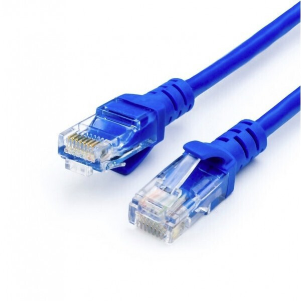 

Патчкорд витая пара LAN кабель для интернета шнур 1,5м 13525-8 Синий