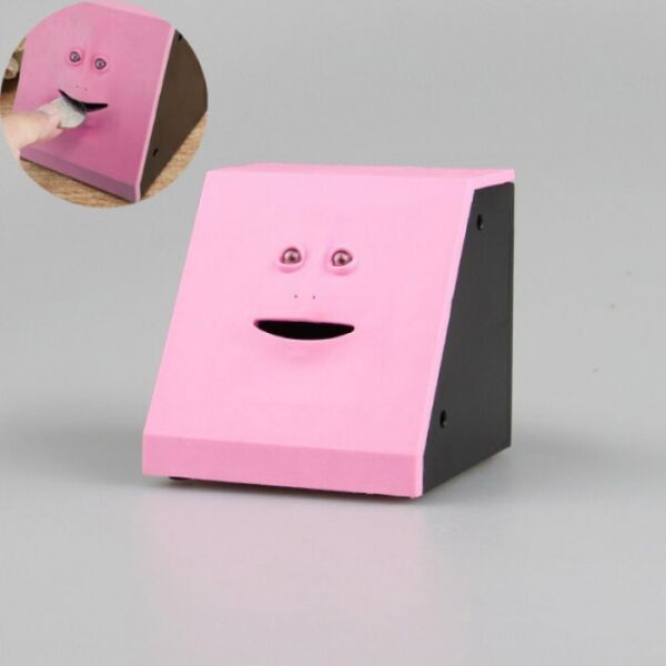 

Копилка-лицо Face Piggy Bank Розовая