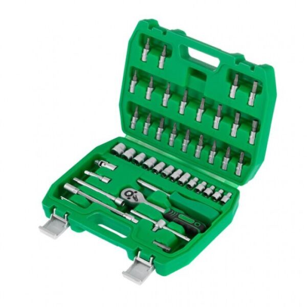 

Набор инструментов 46 шт., 1/4" INTERTOOL ET-6046SP