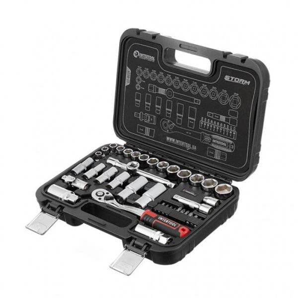 

Набор инструментов 3/8", 39ед., Cr-V STORM INTERTOOL ET-8039