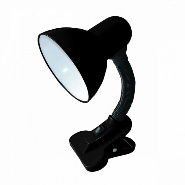 

Лампа - прищепка Light под E27 лампочку с выключателем 25W - 60W Чёрная