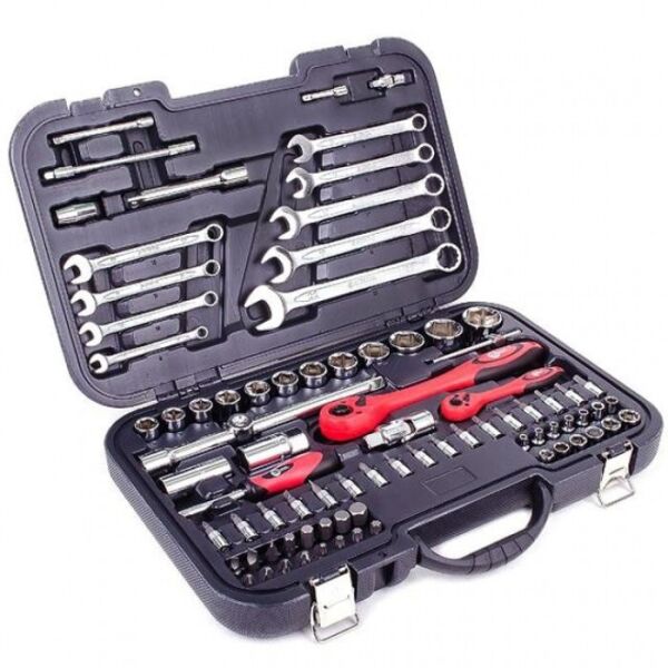 

Профессиональный набор инструментов 1/2" & 1/4"; 82 ед INTERTOOL ET-6082