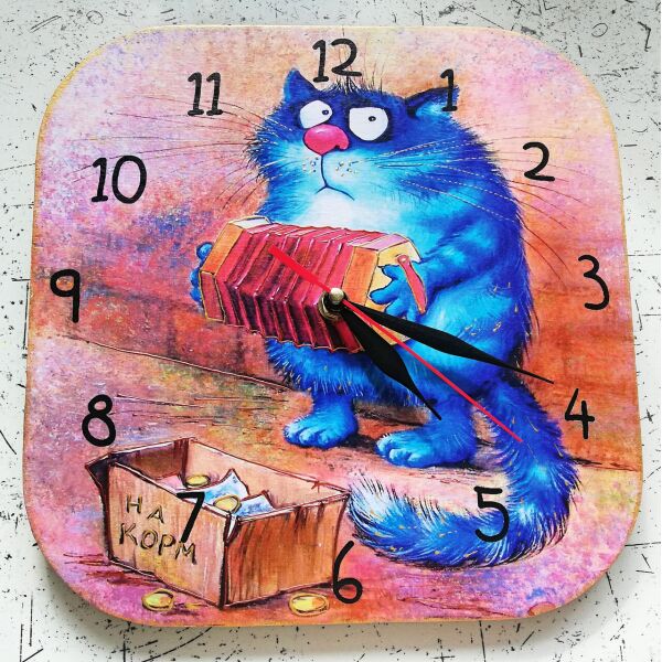 

Настенный часы интерьерные 289 ручная роспись