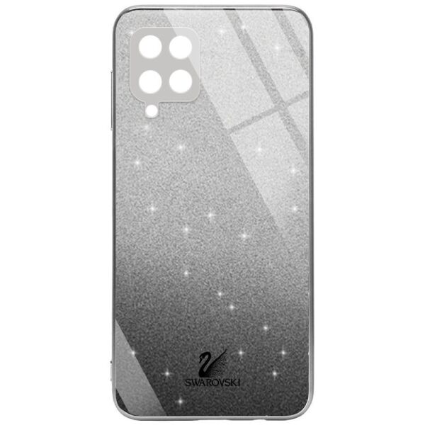 

TPU+Glass чехол Swarovski Full Camera для Samsung Galaxy A12 / M12