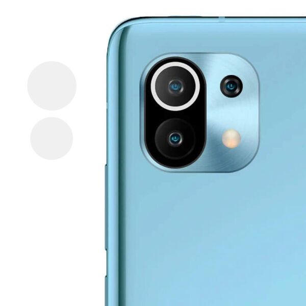 

Гибкое защитное стекло 0.18mm на камеру (тех.пак) для Xiaomi Mi 11