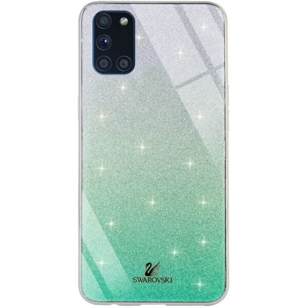 

TPU+Glass чехол Swarovski для Samsung Galaxy A31