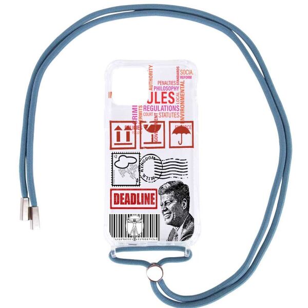 

Чехол TPU Crossbody Street Style для Apple iPhone 12 Pro / 12 (6.1")