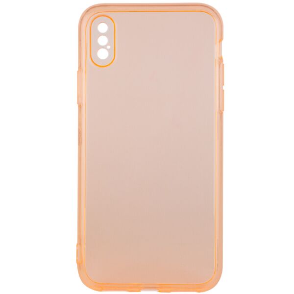 

Матовый полупрозрачный TPU чехол с защитой камеры для Apple iPhone XS Max (6.5")