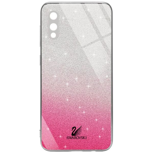 

TPU+Glass чехол Swarovski Full Camera для Samsung Galaxy A02