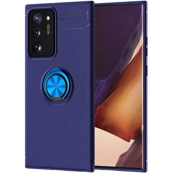 

TPU чехол Deen ColorRing под магнитный держатель (opp) для Samsung Galaxy Note 20 Ultra