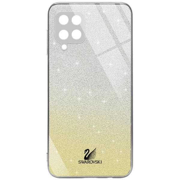 

TPU+Glass чехол Swarovski Full Camera для Samsung Galaxy A12 / M12