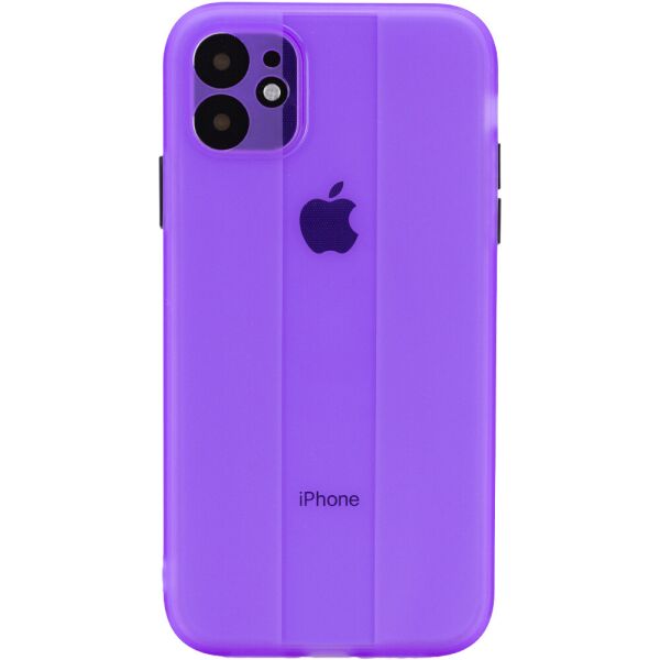 

Чехол TPU Glossy Line Full Camera для Apple iPhone 12 (6.1")