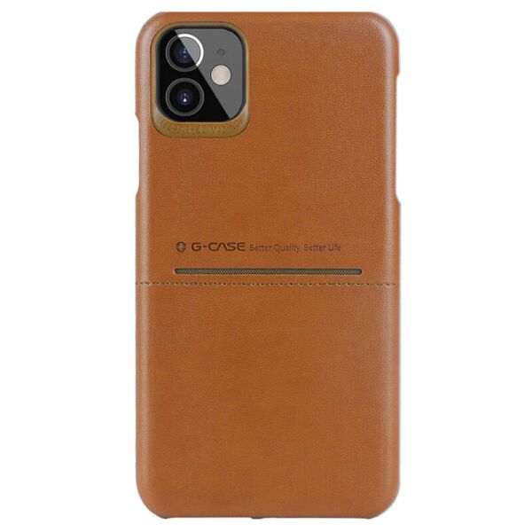 

Кожаная накладка G-Case Cardcool Series для Apple iPhone 12 mini (5.4")
